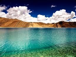 Pangong Lake.